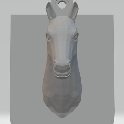 Horse head key holder