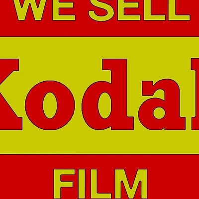 Kodak Sign  Analog Photography
