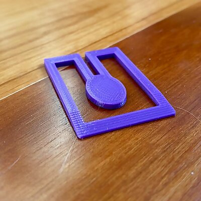 Quick and Easy to Print Paperclip