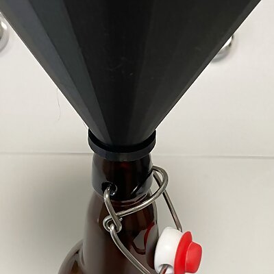 Funnel for Easy Wire swing cap bottles 16oz and 1 liter