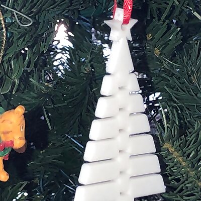Flexible Christmas Tree Ornament