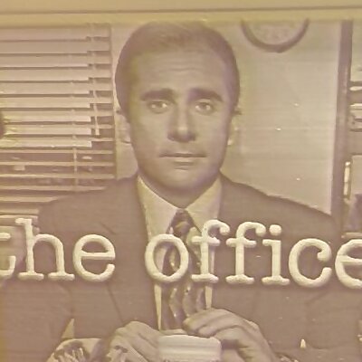 The Office lithophone
