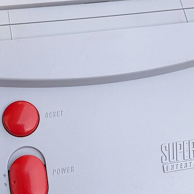 SNES Jr Power  Reset buttons