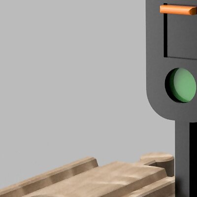 Wooden Train Traffic Light for IKEA LILLABO Brio and others