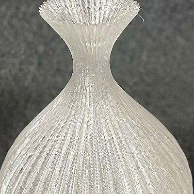 Glitter vase in vase mode too small