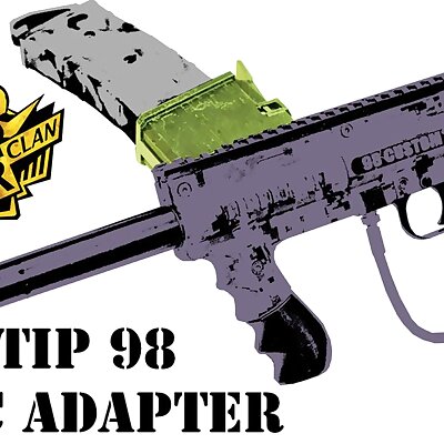 Tippmann TMC to TIP 98 Magazine Adapter