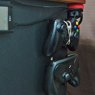 Xbox 360 and Steam Controller Holder
