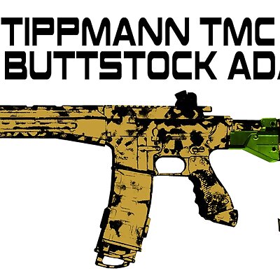Tippmann TMC to X7 buttstock adapter