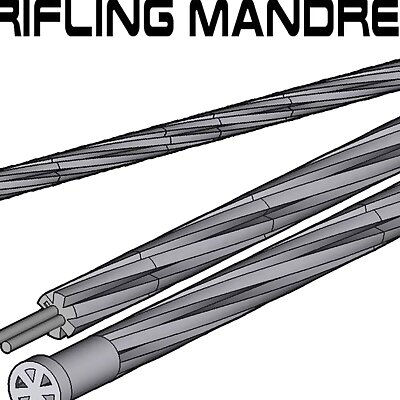 ECM v1 30cm Rifling Mandrel9x19