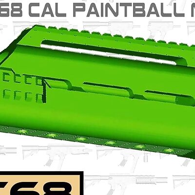 FGC68 Top rail shroud set paintball magfed
