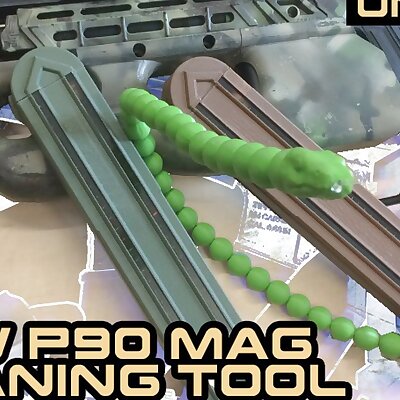 UNW P90 mag cleaning tool  snake