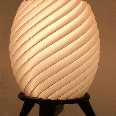 The Twisted Egg Lamp for Hue bulb