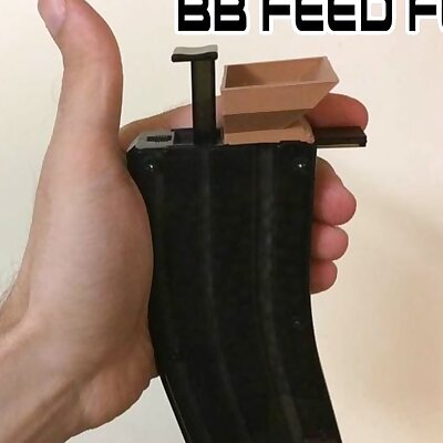 UNW BB feeder funnel for Tokyo Marui M4 styled BB loader
