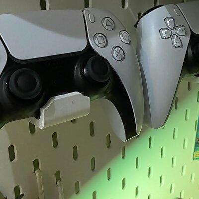 PS5 DualSense Controller Holder for Ikea Skadis