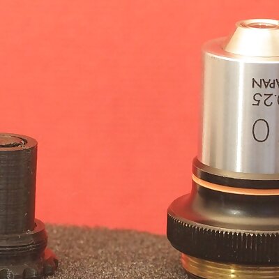 Microscope objective Funnel stops  fits almost any model