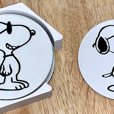 Snoopy Coaster and Rack