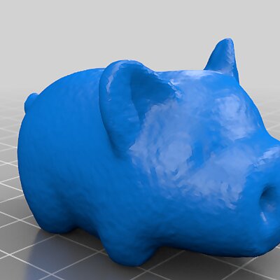 Small piggenerated by Revopoint POP