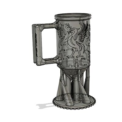 Liverpool fc beercan holder