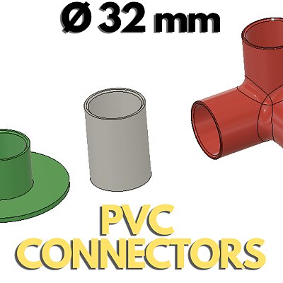Ø32mm PVC Connectors