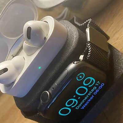Dock for AirPods Pro and Apple Watch 44 and 40mm all series Apple Watch Stand AirPods Pro Stand