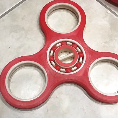 Large 298mm Fidget Spinner with bearing no glue or screws 100 PLA