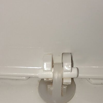 Toilett seat pin