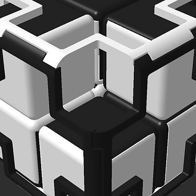 Minus Cube 3D puzzle  Минускубик