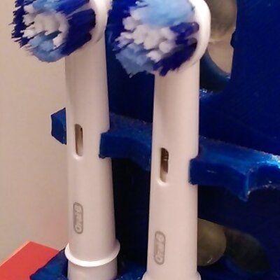 Braun OralB toothbrush head holder
