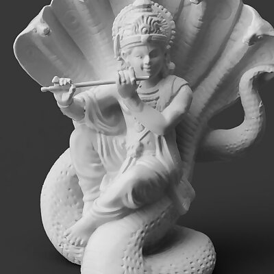 Krishna Tames Serpent Kaliya