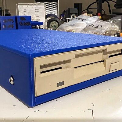 Simple Tandy 1000 External 35 or Gotek Floppy Drive Case