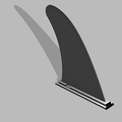 Paddle board fin