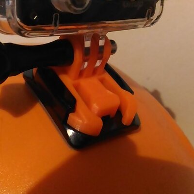 GoPro quick release twopart clip