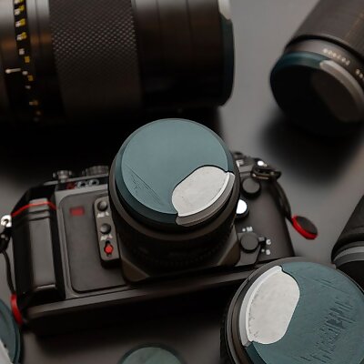 Single Press Lens Cap