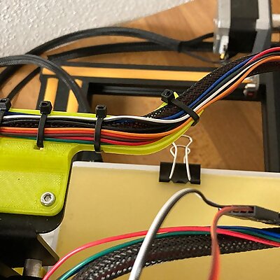 Creality CR10 Cable Guide for Direct Conversion