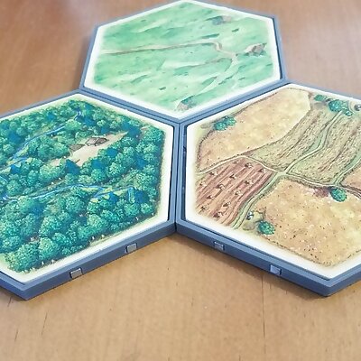 Settlers of Catan Magnetic Hex Shell