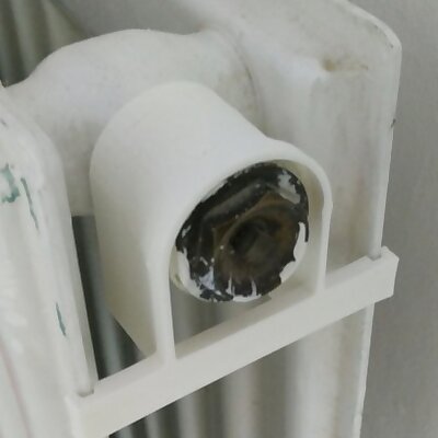 Attaching things to a heating radiator