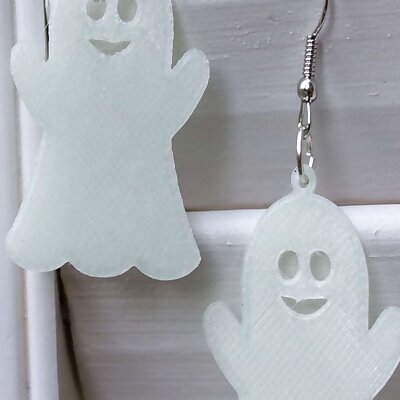 Cute Halloween Ghost Earring