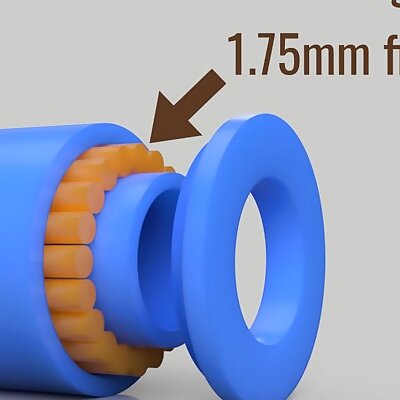 Easy Needle Bearing uses 175mm chopped filament