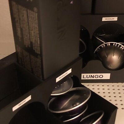 Nespresso Vertuo Pod Capsule Dispenser for Smaller Boxes Espresso