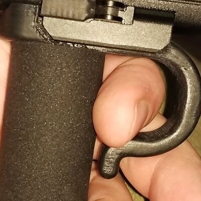 Handle for picatinny gun flashlight