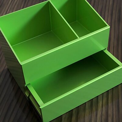 Organizer Box with Drawer in 3 Sizes