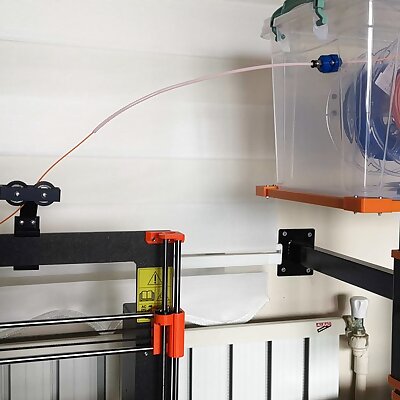 Prusa i3Mk3 filament guide for drybox