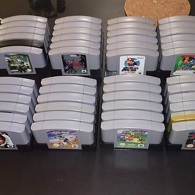 Video Game Cartridge Trays Multiple ConsolesHandhelds