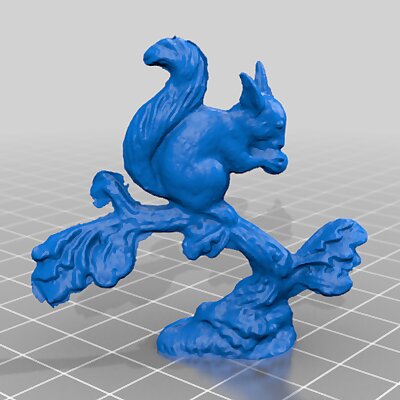 Squirrel GDRDDR Figurine  3D Scan