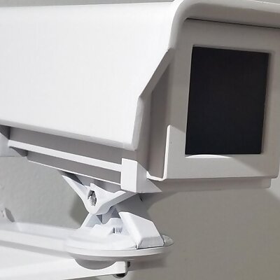 Faux Security Camera  Body  Mounting