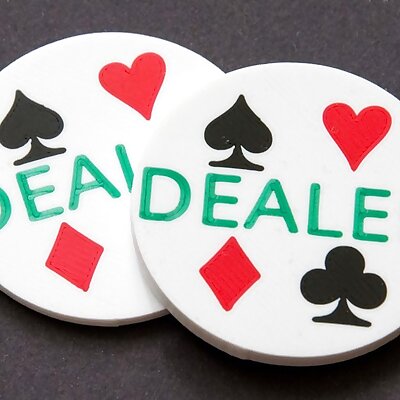 Poker Dealer Chip