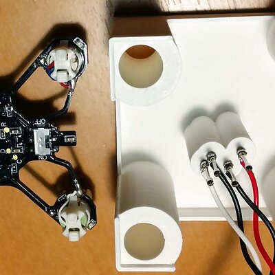 Pogo pin debug jig for Hubsan Q4  Estes ProtoX micro quadcopters