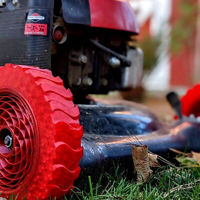 Lawn Mower Wheel with Bearings
