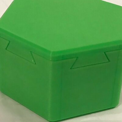 Hexagonal Impossible Dovetail Box