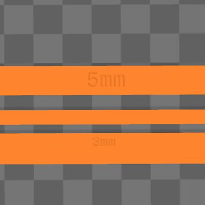 5mm3mm text template